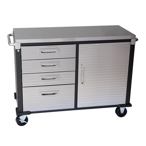 outdoor stainless steel rolling cabinets|heavy duty rolling garage cabinet.